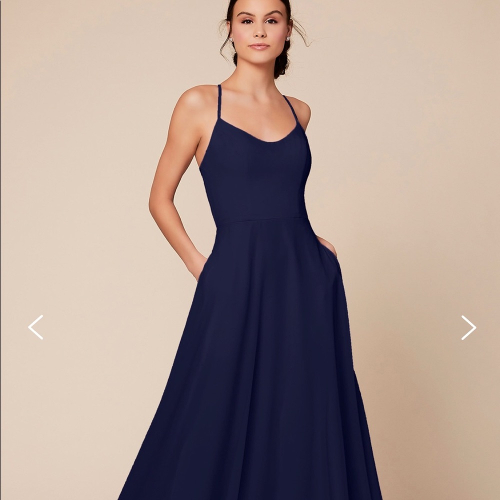 Dear Cleo Gianna Dress Size 12 Color Ink (Navy)